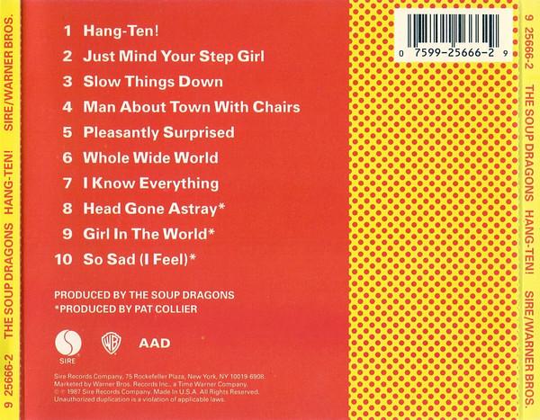 Soup Dragons - Hang-Ten! - Cd