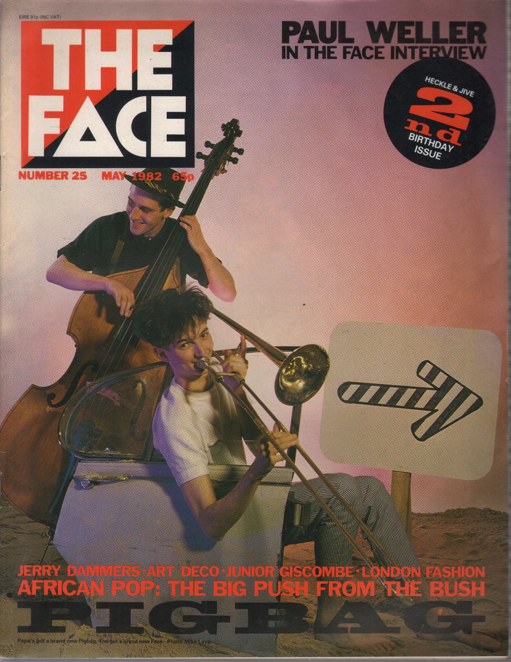 Pigbag - Face Number 25 May 1982 - Magazine