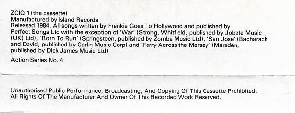 Frankie Goes To Hollywood - Welcome To The Pleasuredome - Cassette