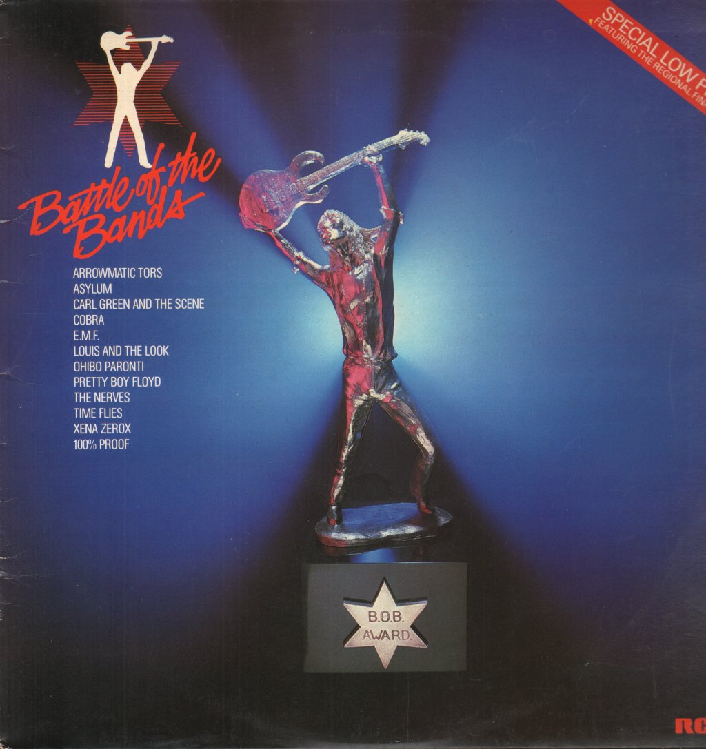 Various Artists - Battle Of The Bands Featuring The Regional Finalists - Lp