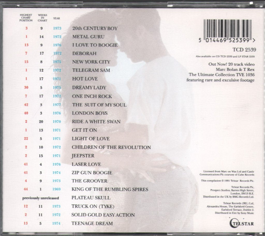 Marc Bolan And T Rex - Ultimate Collection - Cd