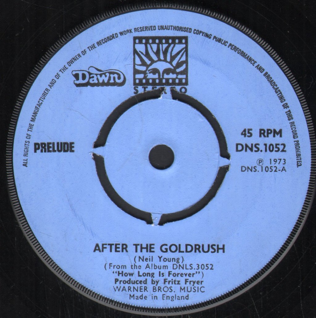 Prelude - After The Goldrush - 7 Inch