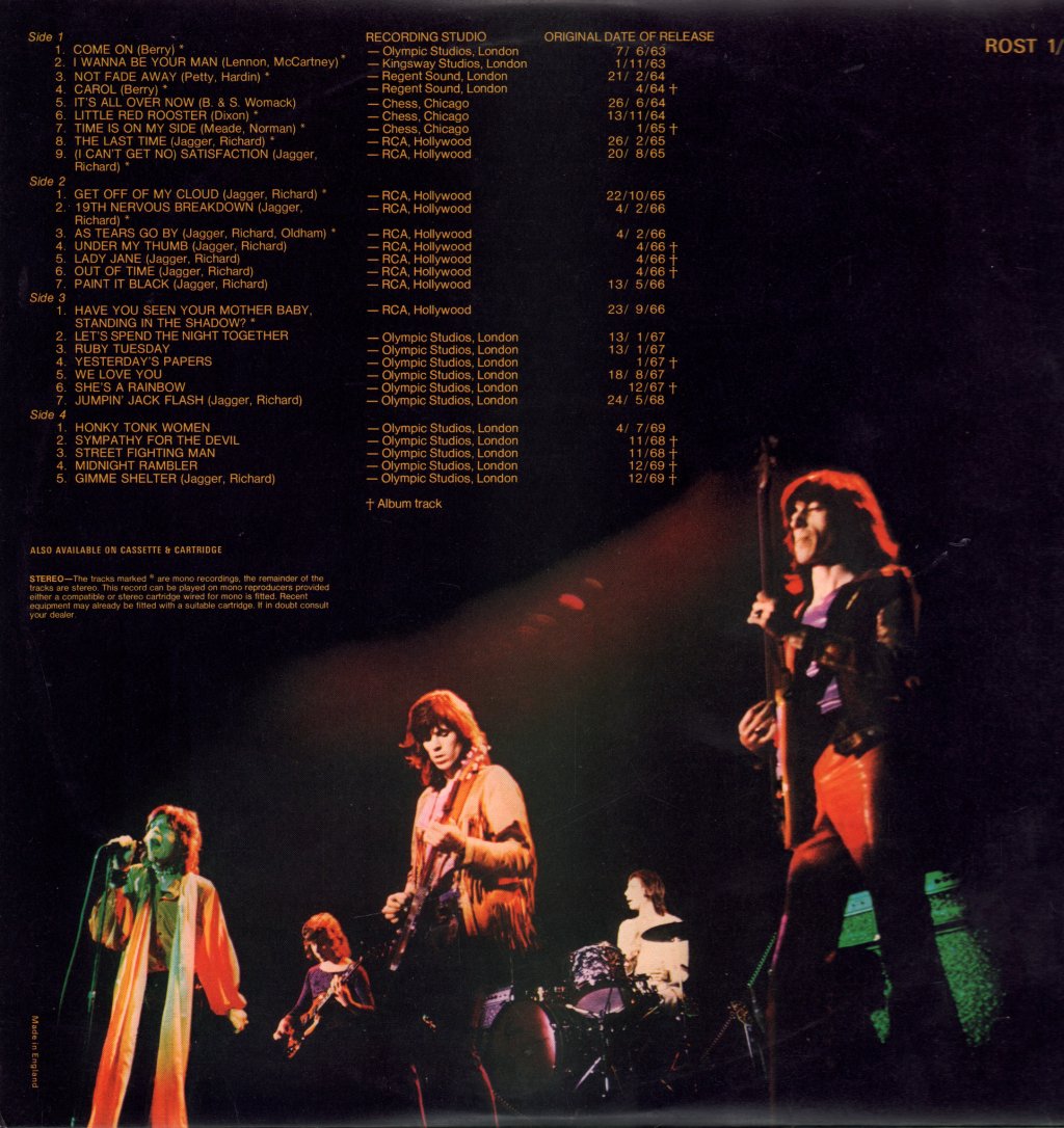 Rolling Stones - Rolled Gold - Double Lp