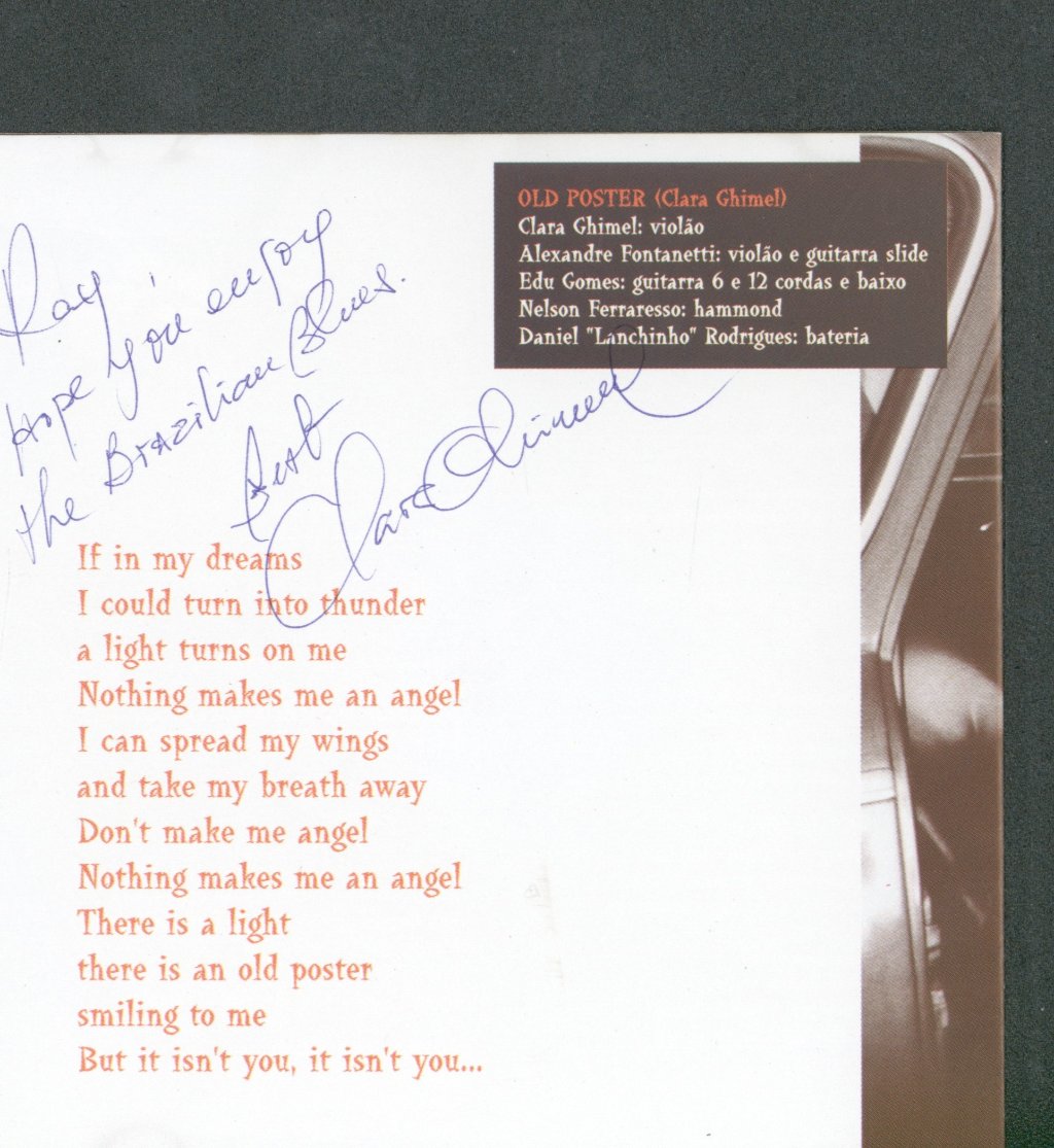 Clara Ghimel - Old Poster - Cd