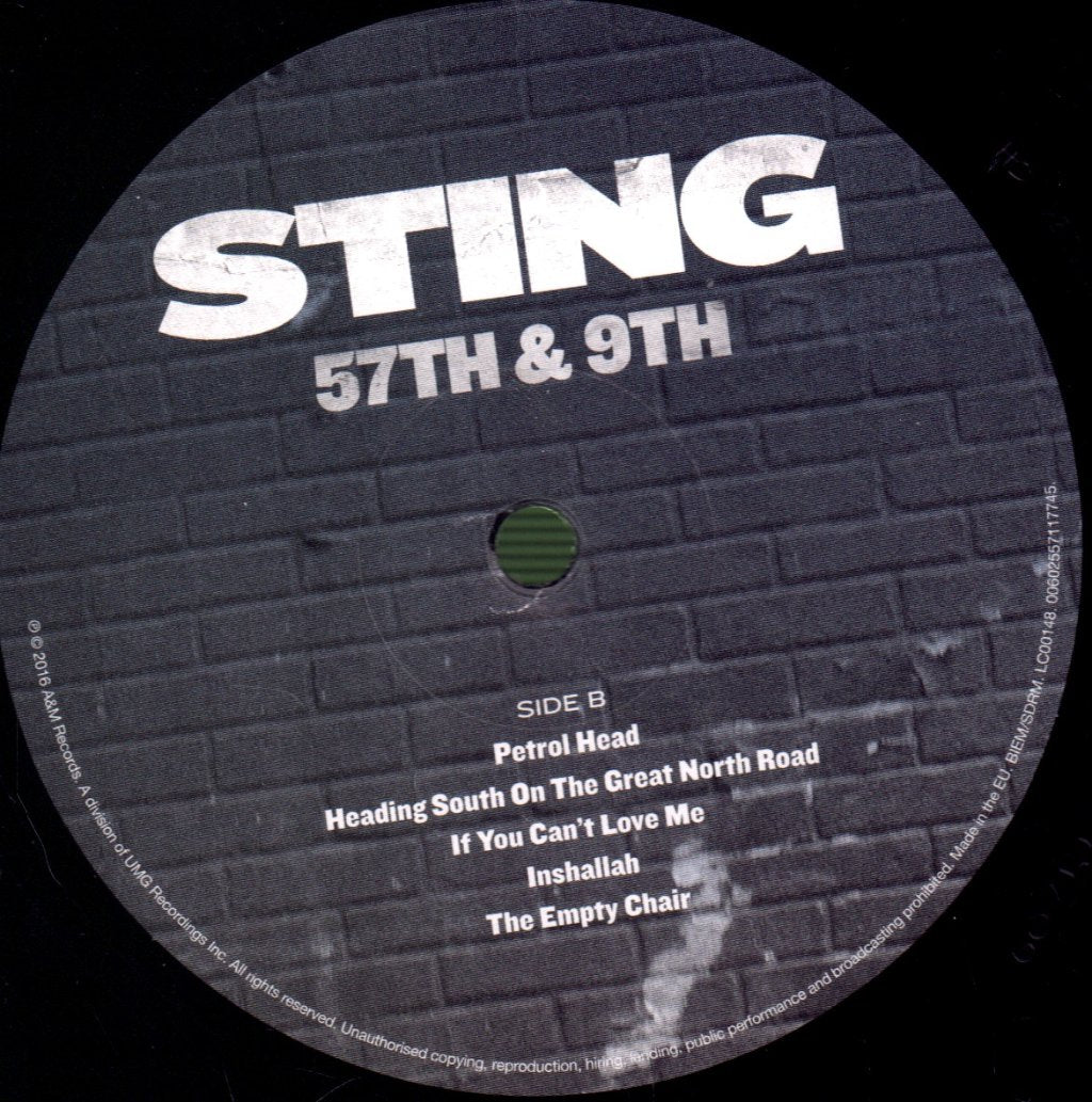 Sting - 57Th And 9Th - Lp
