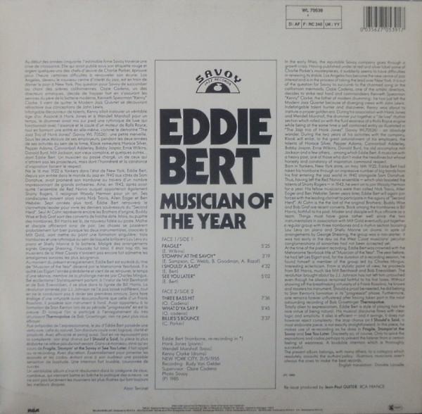 Eddie Bert - Musician Of The Year - Lp