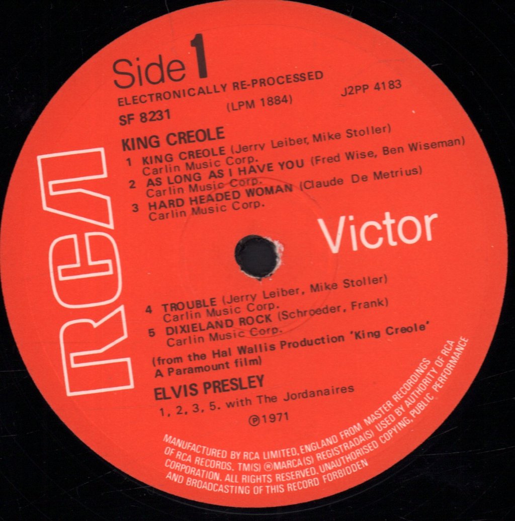 Elvis Presley - King Creole - Lp