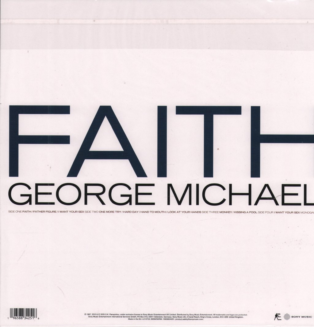 George Michael - Faith - Double Lp