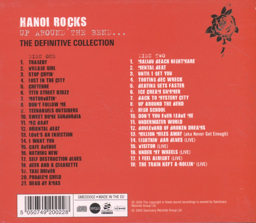 Hanoi Rocks - Up Around The Bend... The Definitive Collection - Double Cd