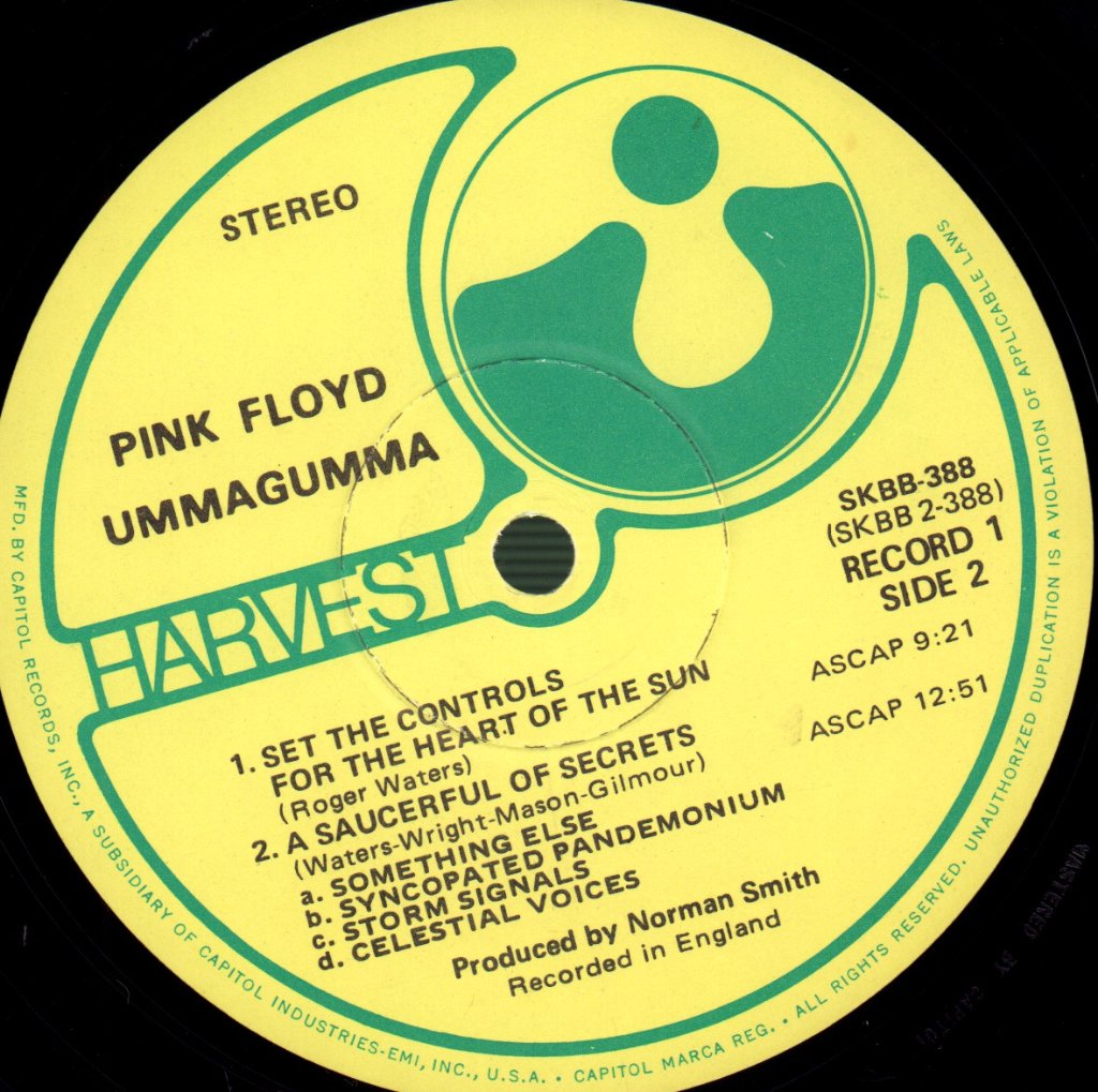 Pink Floyd - Ummagumma - Double Lp