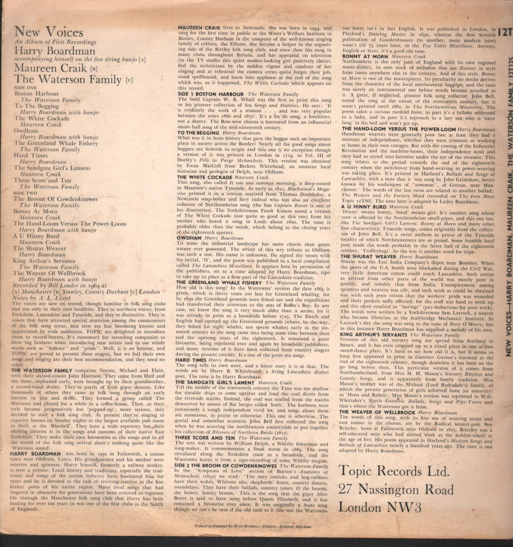 Various Artists - New Voice - Lp