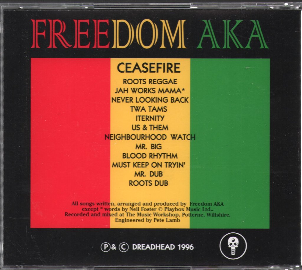 Freedom AKA - Ceasefire - Cd