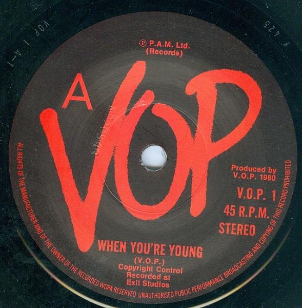 Victims Of Pleasure - When You're Young - 7 Inch