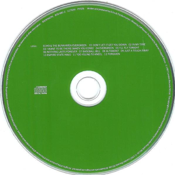 Echo & The Bunnymen - Evergreen - Cd