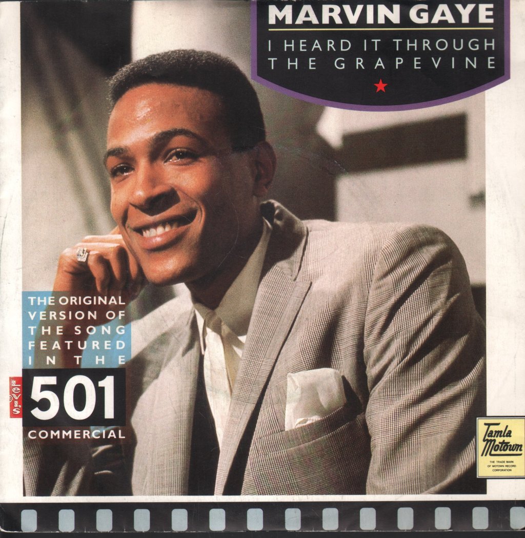 Marvin Gaye - I Heard It Through The Grapevine - 7 Inch