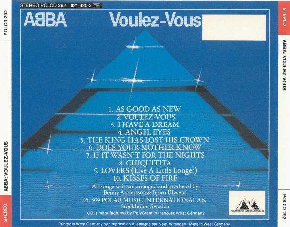 ABBA - Voulez-Vous - Cd