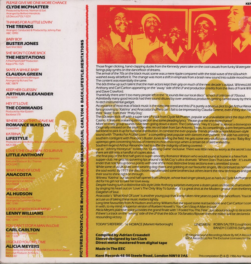 Various Artists - Soul Superbowl (60s Play The 70s) - Lp