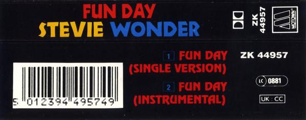 Stevie Wonder - Fun Day - Cassette