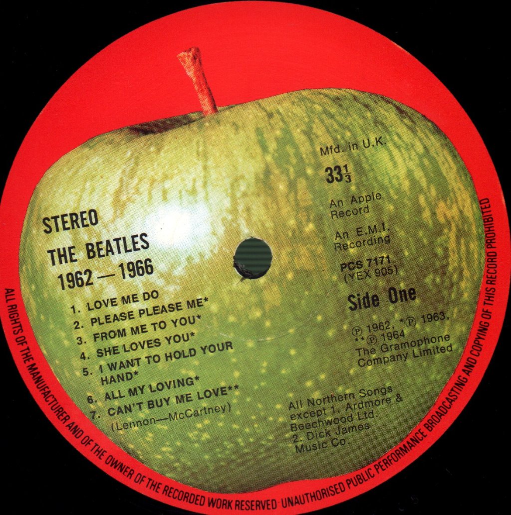 Beatles - 1962-1966 - Double Lp