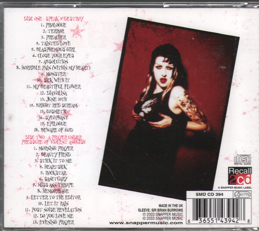 My Ruin - Ruined 'N' Recalled - Double Cd