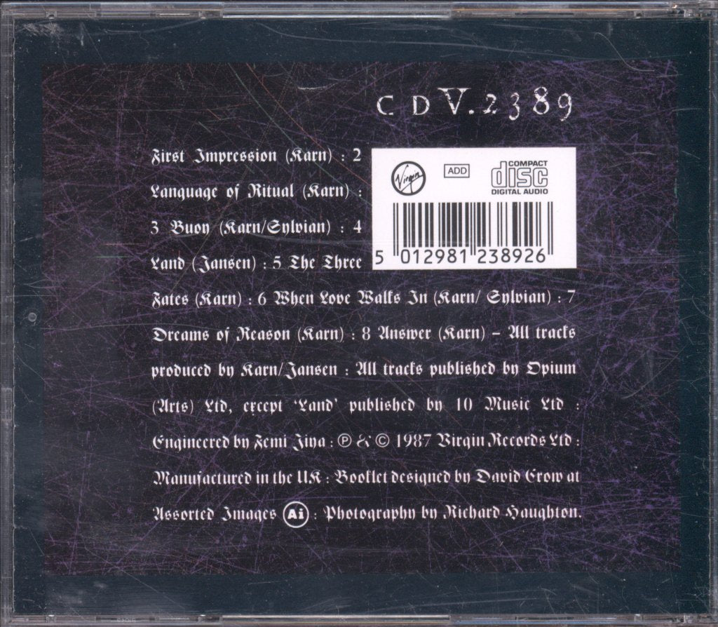 Mick Karn - Dreams Of Reason Produce Monsters - Cd
