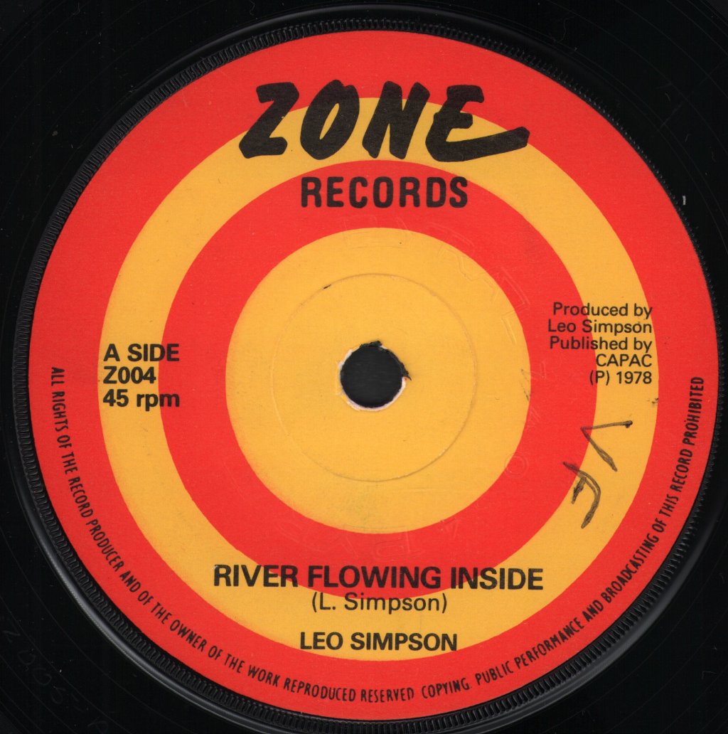 Leo Simpson - River Flowing Inside - 7 Inch