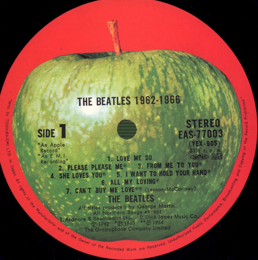 Beatles - 1962-1966 - Double Lp