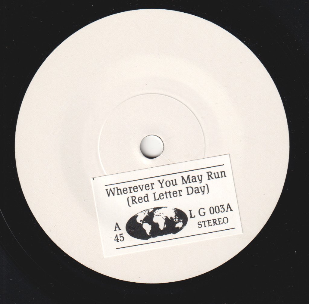 Red Letter Day - Wherever You May Run - 7 Inch