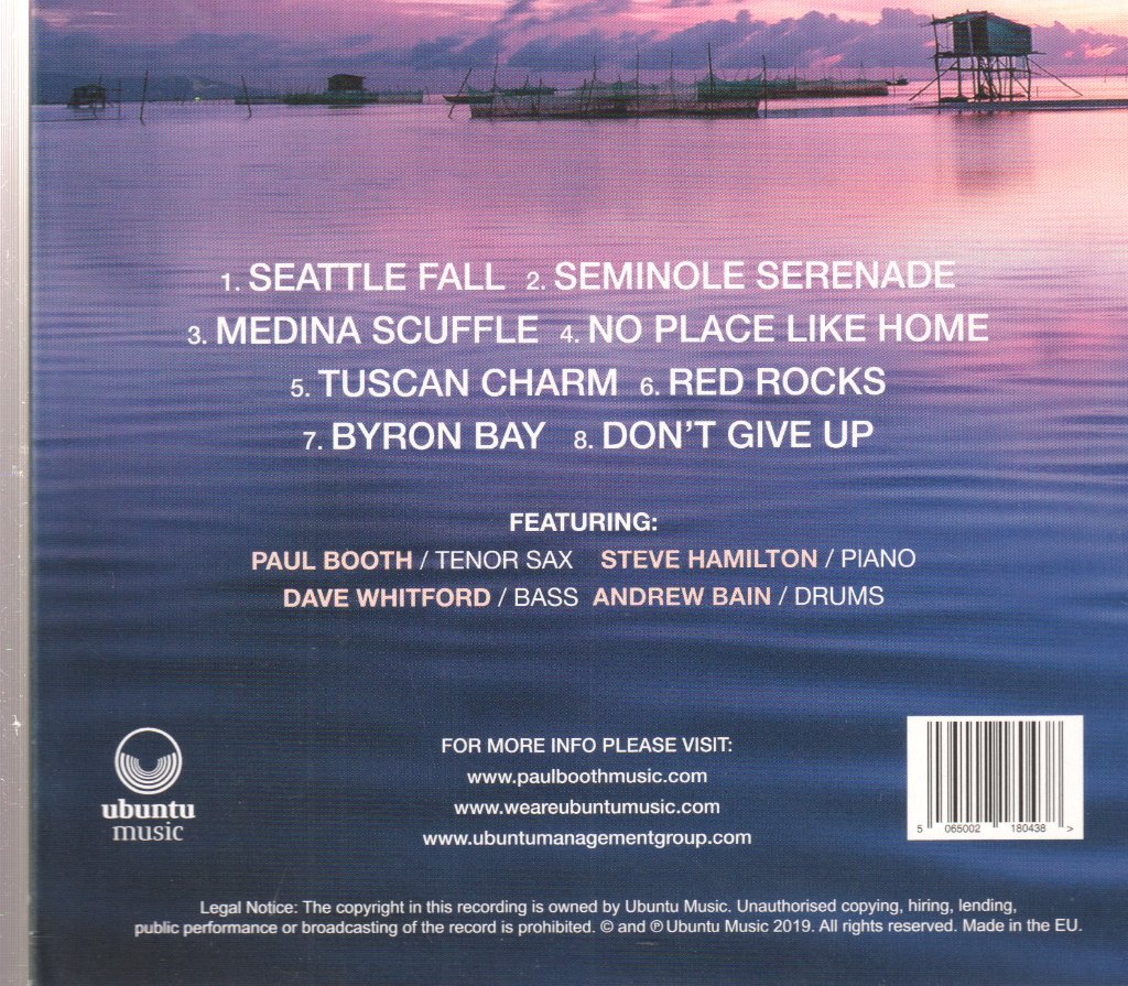 Paul Booth - Travel Sketches - Cd