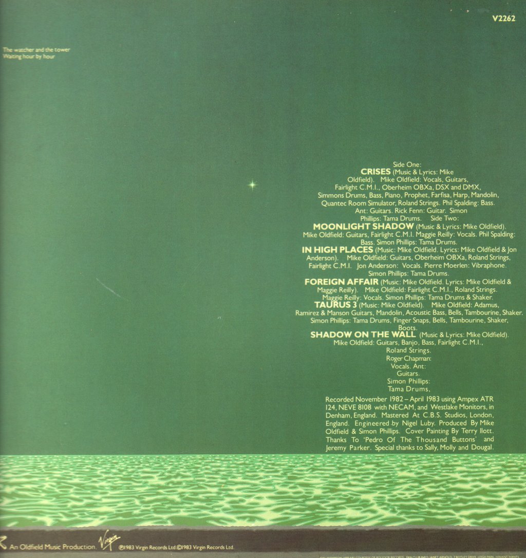 Mike Oldfield - Crises - Lp