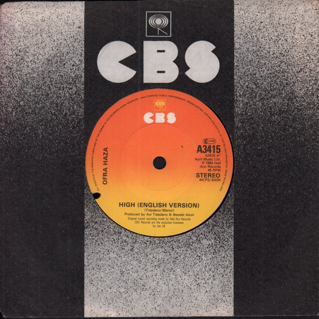Ofra Haza - High - 7 Inch