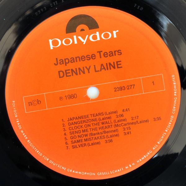 Denny Laine - Japanese Tears - Lp