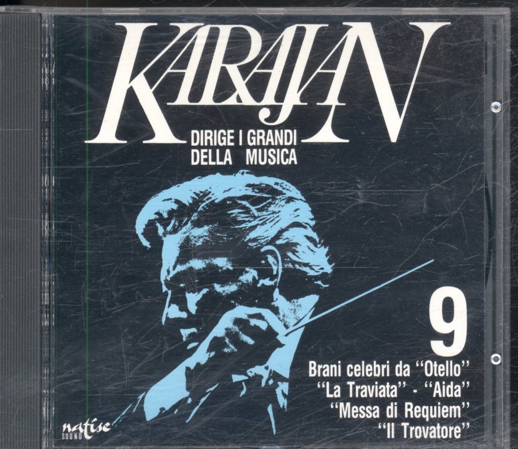 Herbert Von Karajan - Karajan Dirige I Grandi Della Musica 9 - Verdi - Cd
