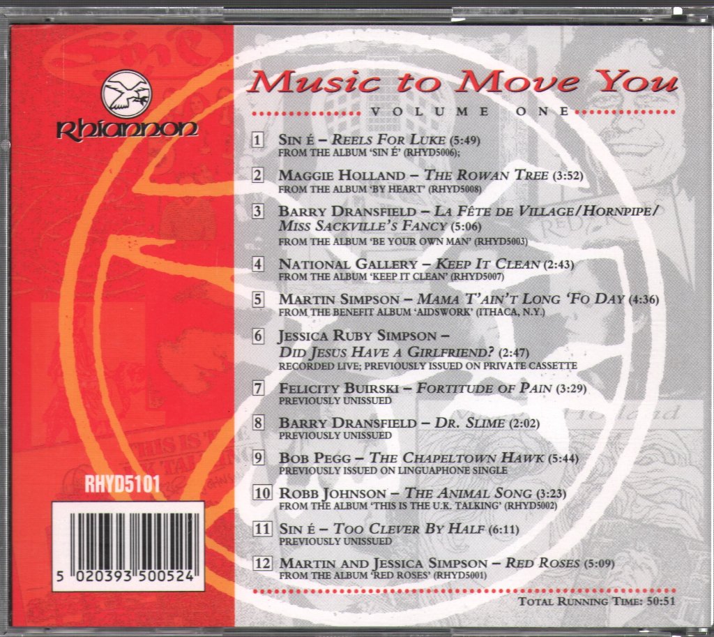 Various Artists - Music To Move You - Volume 1 - Cd