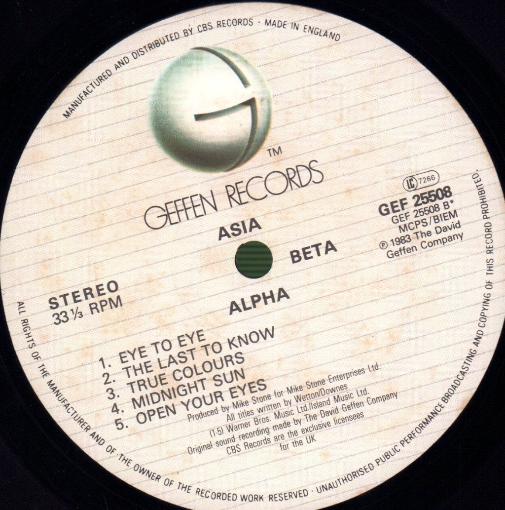 Asia - Alpha - Lp