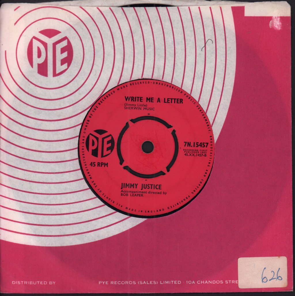 Jimmy Justice - Spanish Harlem - 7 Inch