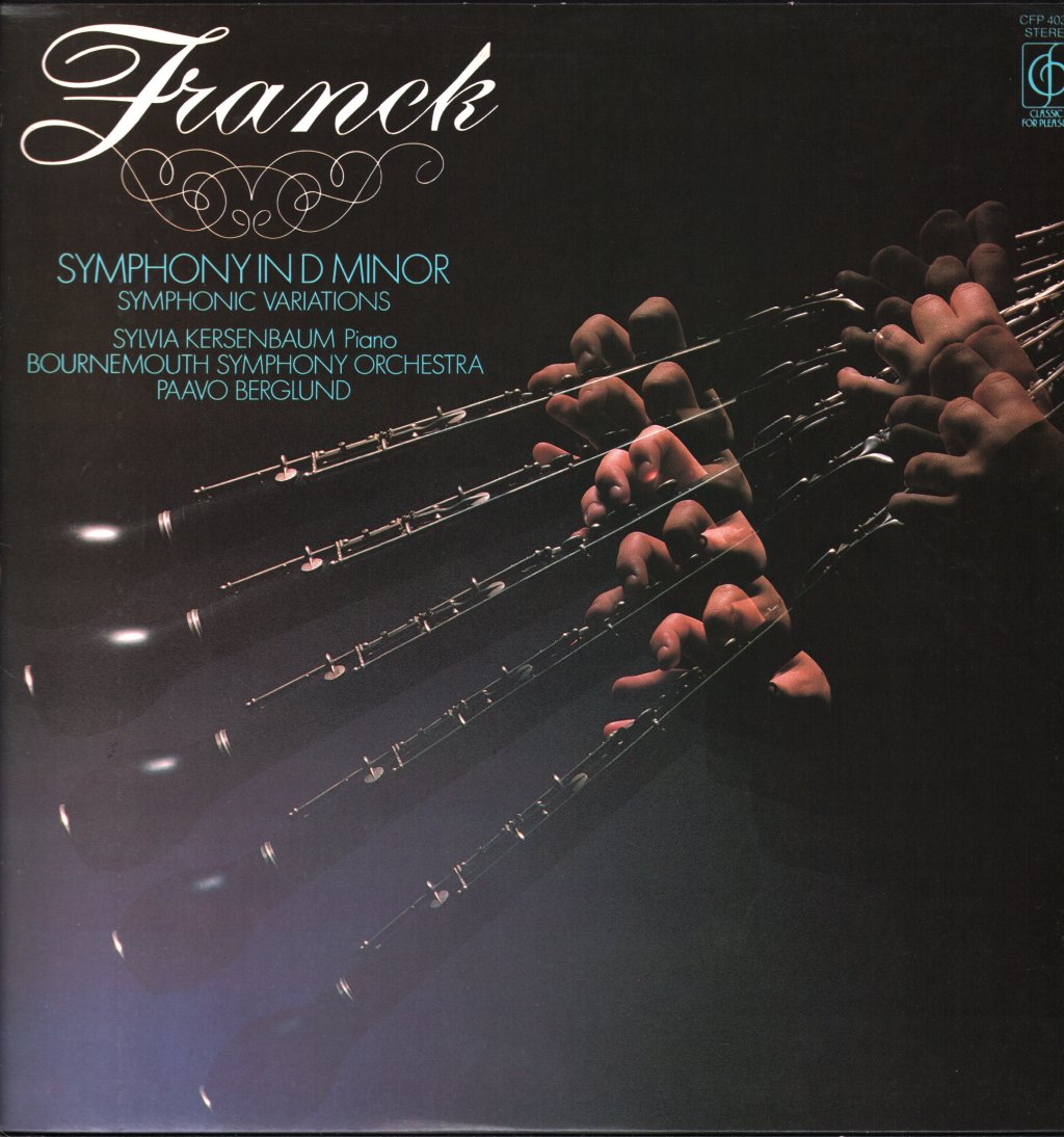 Sylvia Kersenbaum / Bournemouth Symphony Orchestra - Franck - Symphony In D Minor / Symphonic Variations - Lp