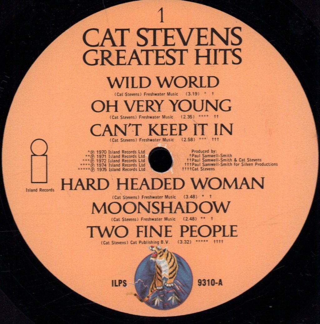Cat Stevens - Greatest Hits - Lp