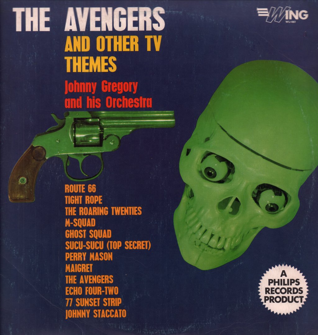 Johnny Gregory - Avengers And Other Tv Themes - Lp