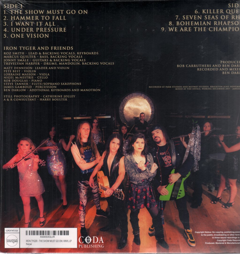Iron Tyger - Show Must Go On - Lp