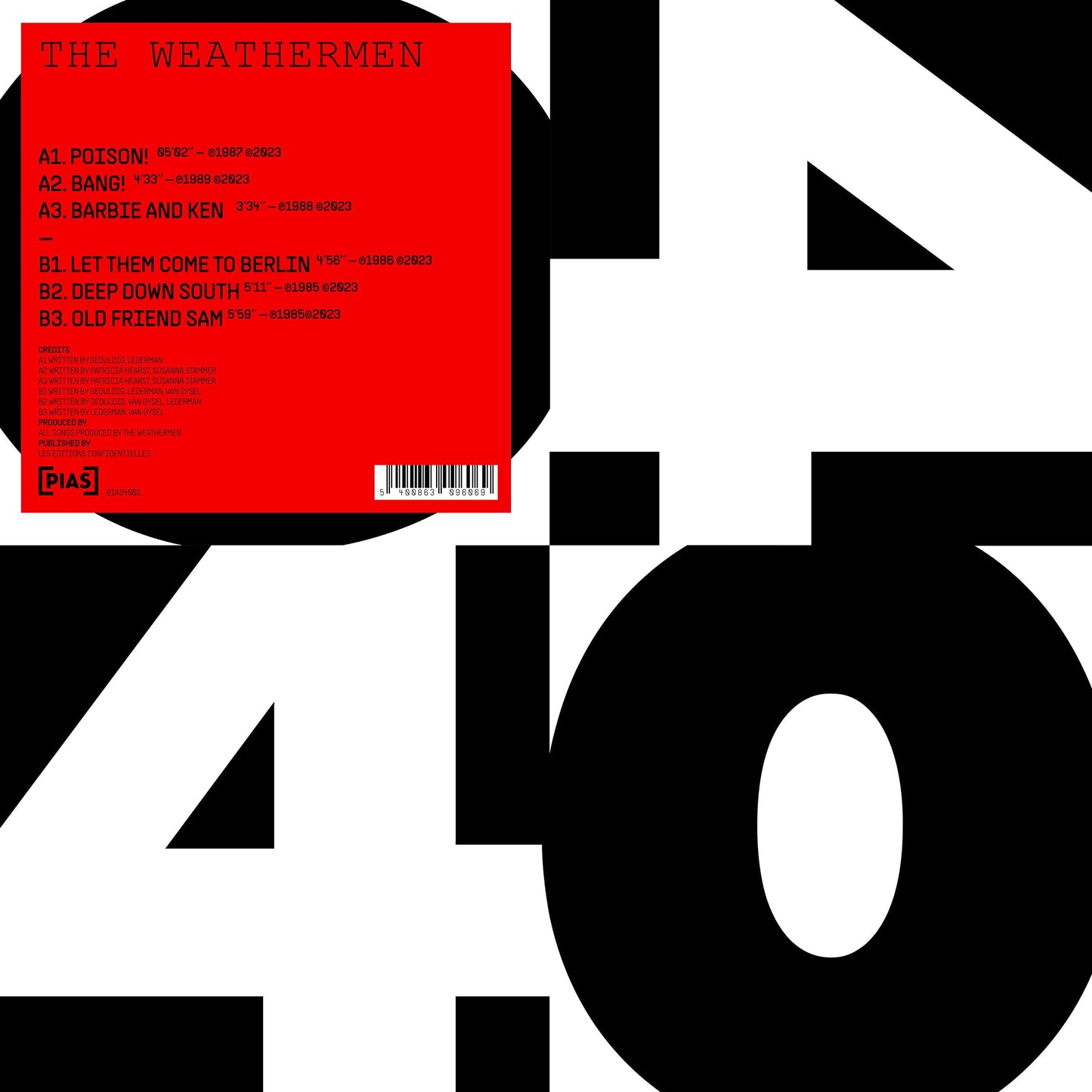 Weathermen (90'S Group) - Pias 40 - 12 Inch