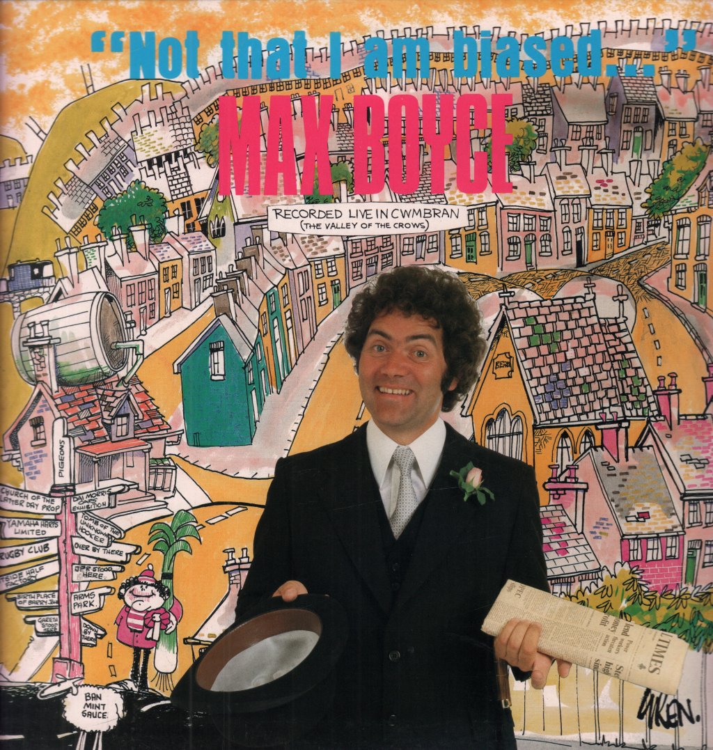 Max Boyce - Not That I Am Biased - Lp