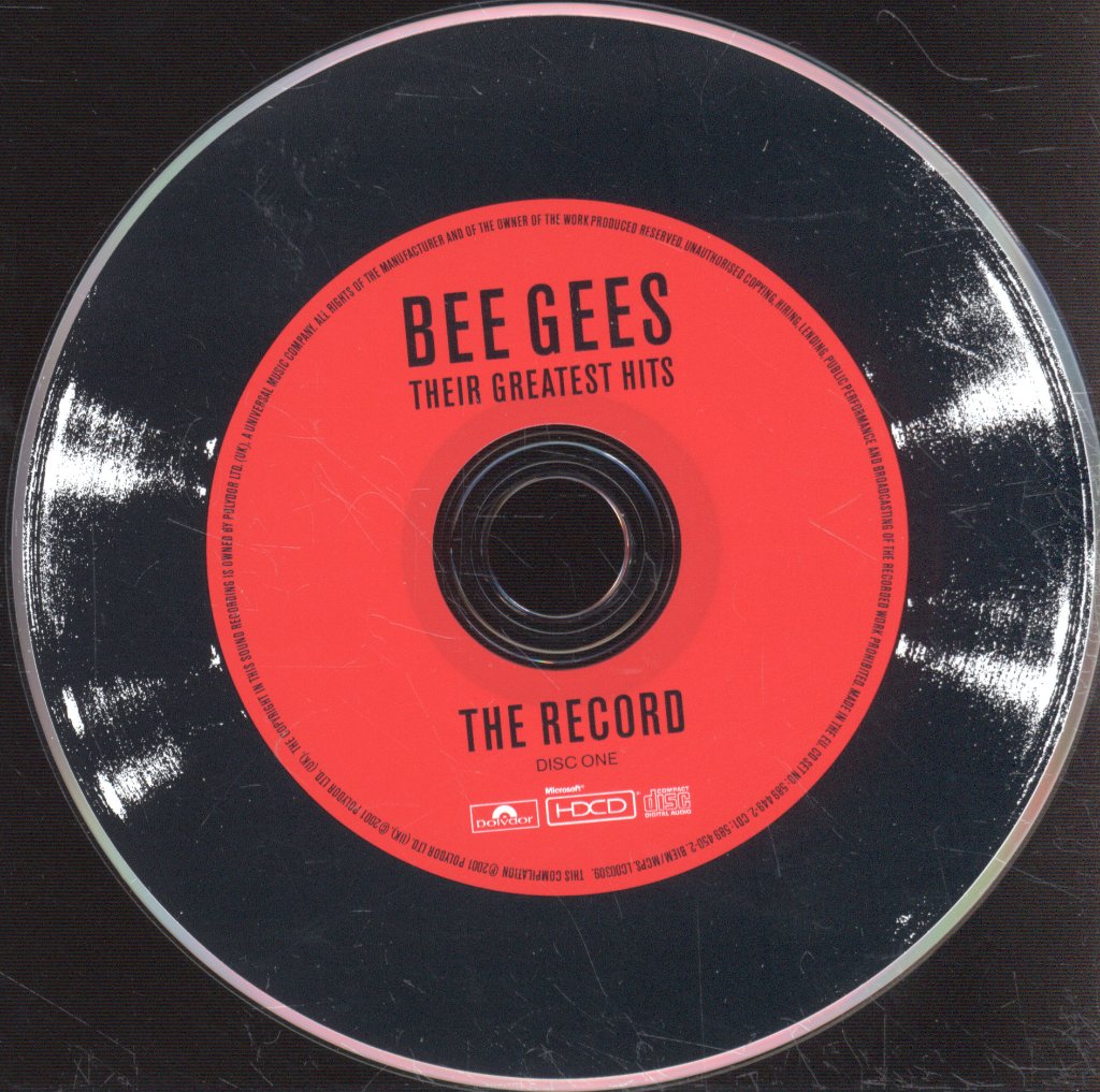 Bee Gees - Their Greatest Hits: The Record - Double Cd