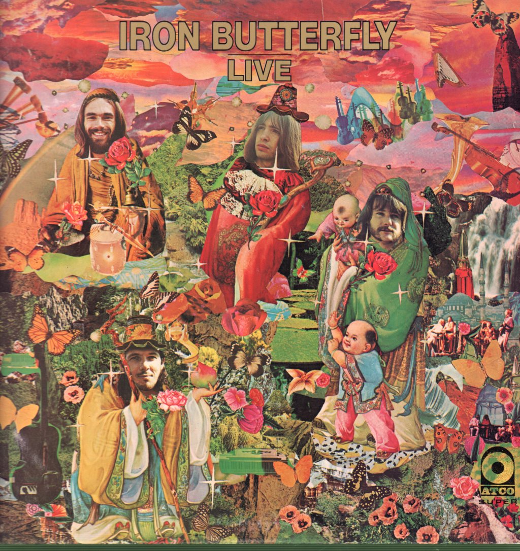 Iron Butterfly - Live - Lp