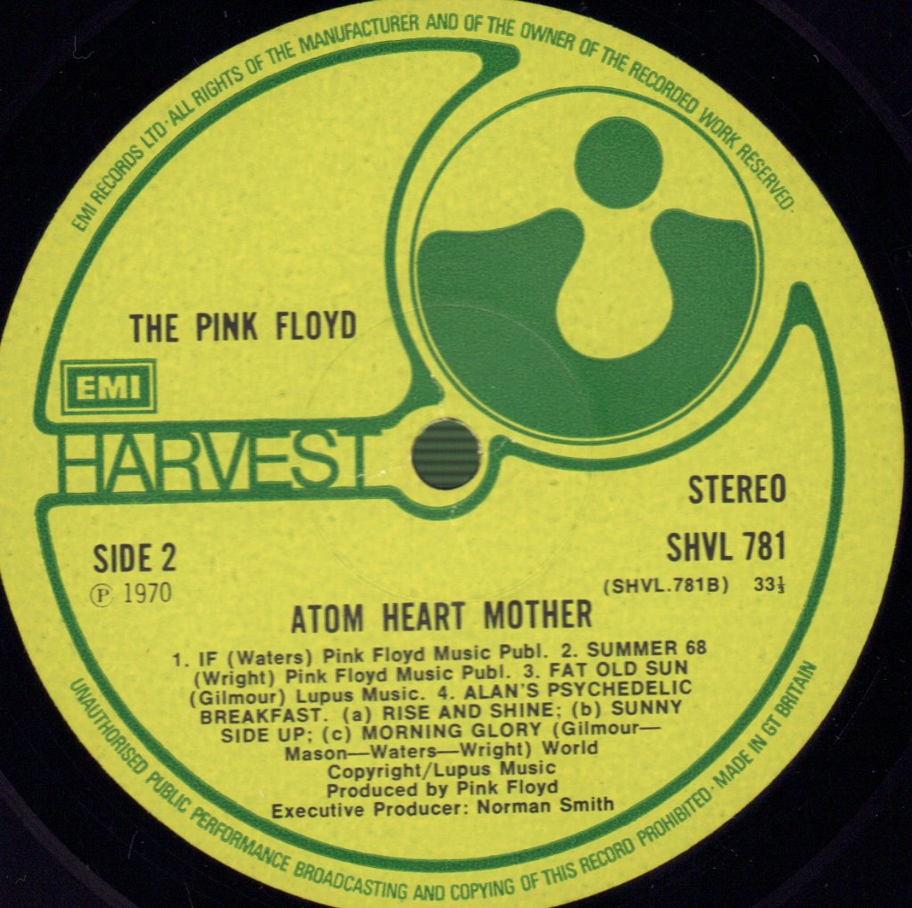 Pink Floyd - Atom Heart Mother - Lp