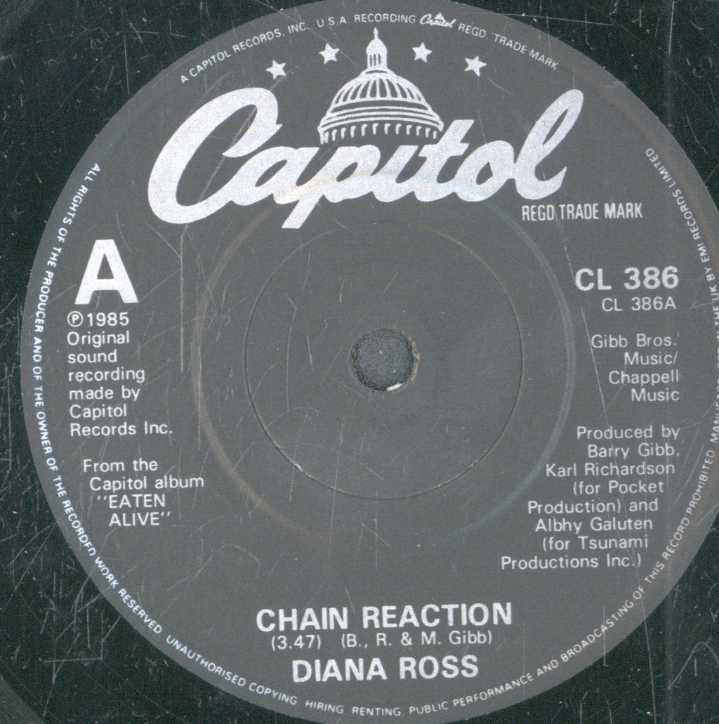 Diana Ross - Chain Reaction - 7 Inch