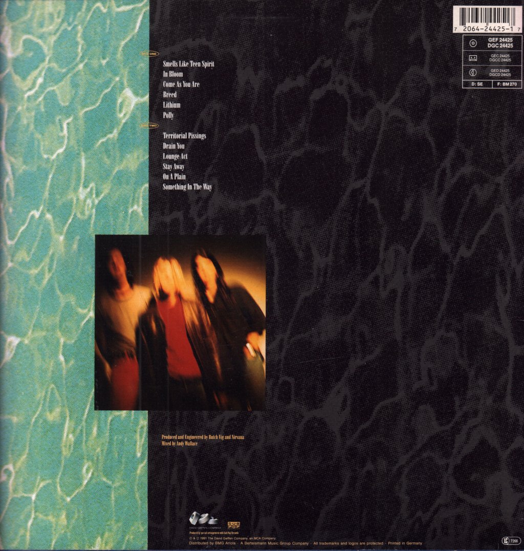 Nirvana - Nevermind - Lp