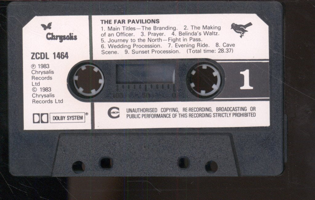Carl Davis - Far Pavilions - Cassette