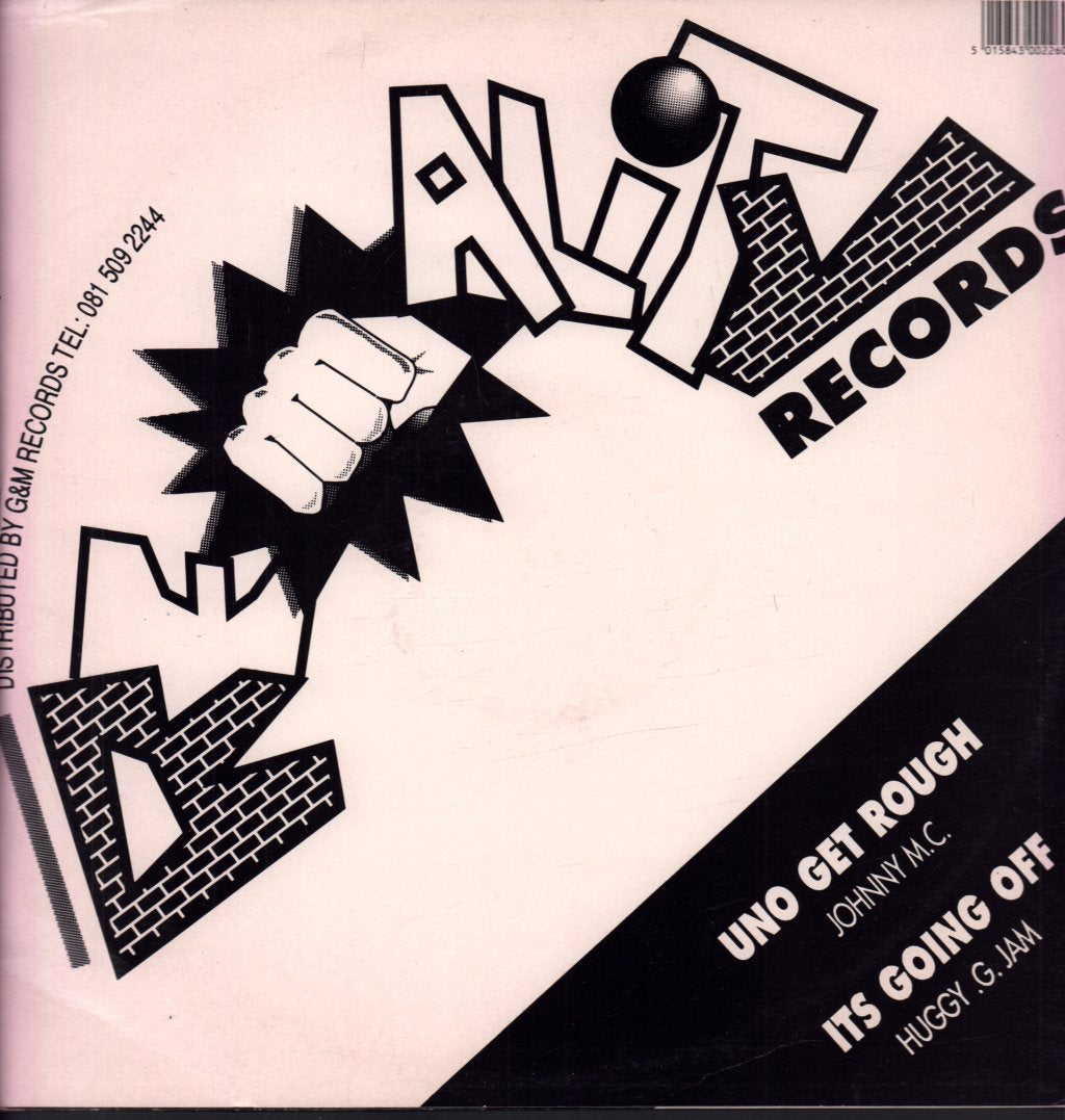 Johnny M.C. / Huggy .G. Jam - Uno Get Rough / It's Going Off - 12 Inch
