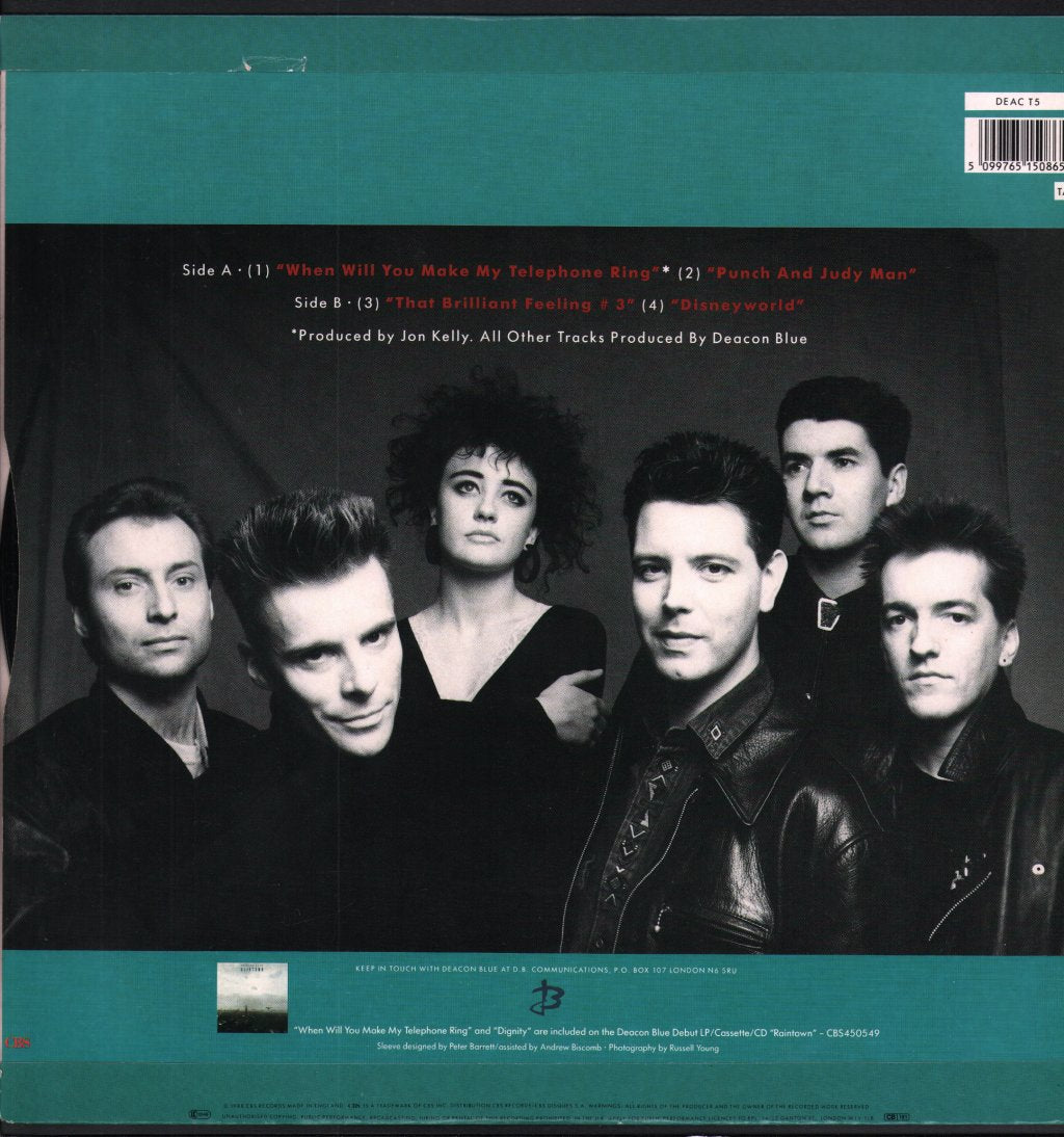 Deacon Blue - When Will You Make My Telephone Ring - 12 Inch
